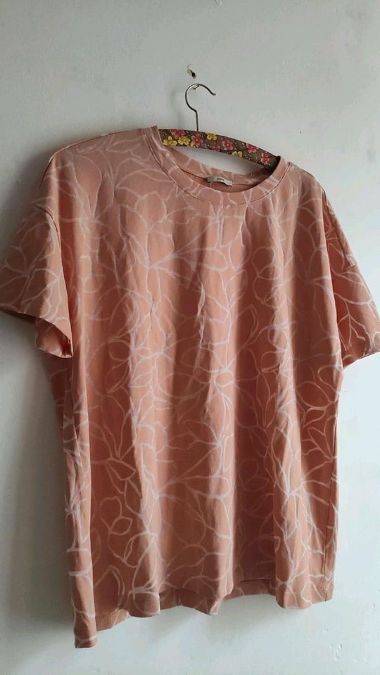 Esprit Shirt Pfirsich XL retro T-Shirt top orange pastell in Bremen