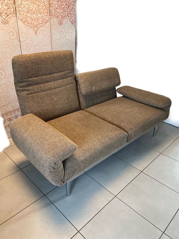 Rolf Benz Plura Multifunktionssofa Couch braun grau beige in Konstanz
