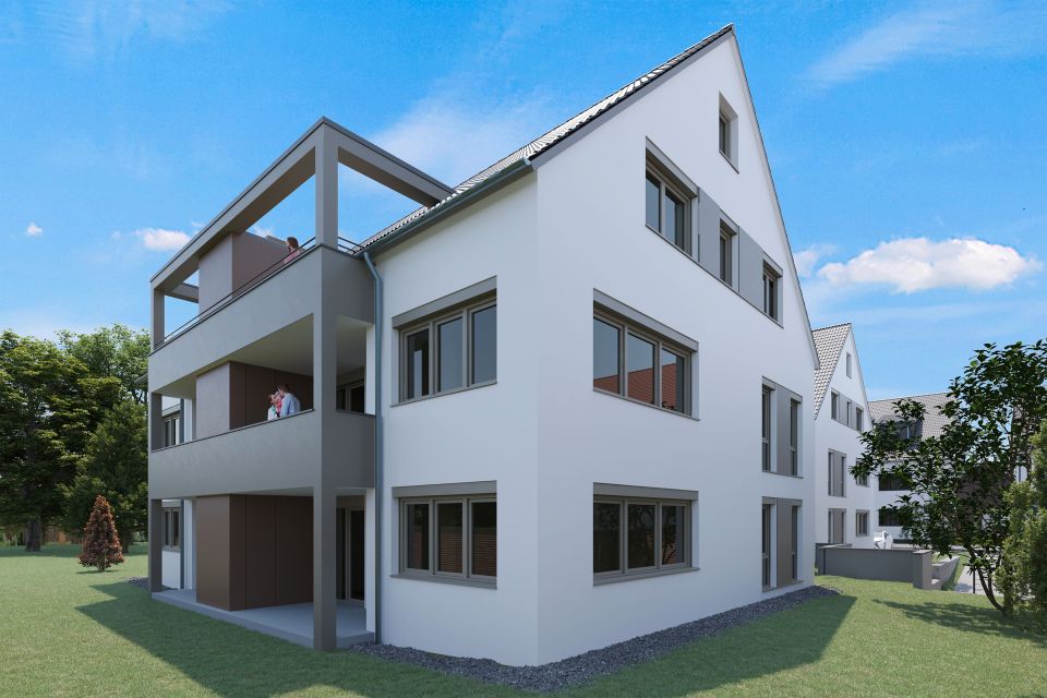 Lichtdurchflutet! Durchdacht geschnittene 3,5-Zimmer-Penthouse-Eigentumswohnung in Ehingen (Donau)