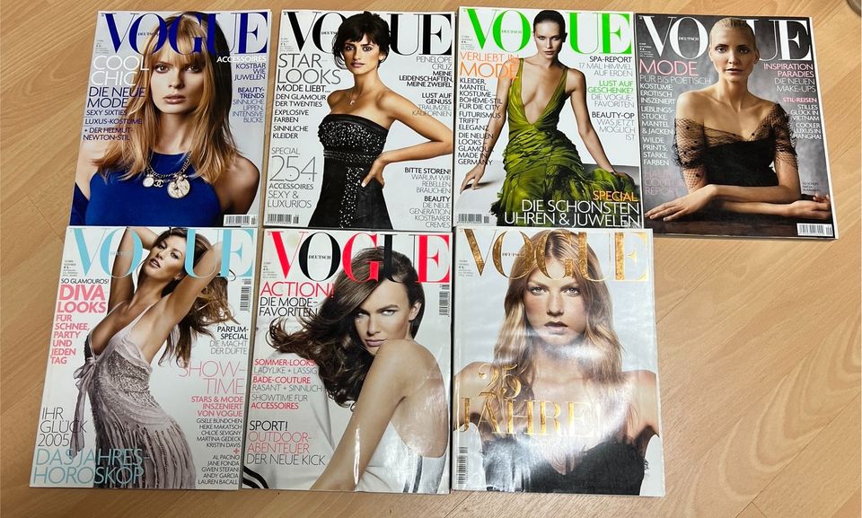 Vogue Zeitschrift Magazin Retro 2000, 2001, 2002, 2003, 2004, … in Bochum