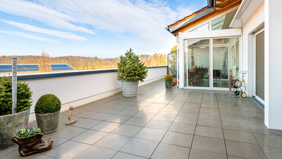 Luxuriöses Penthouse! Außergewöhnliche Penthousewohnung mit hochwertigster Ausstattung in Bayreuth