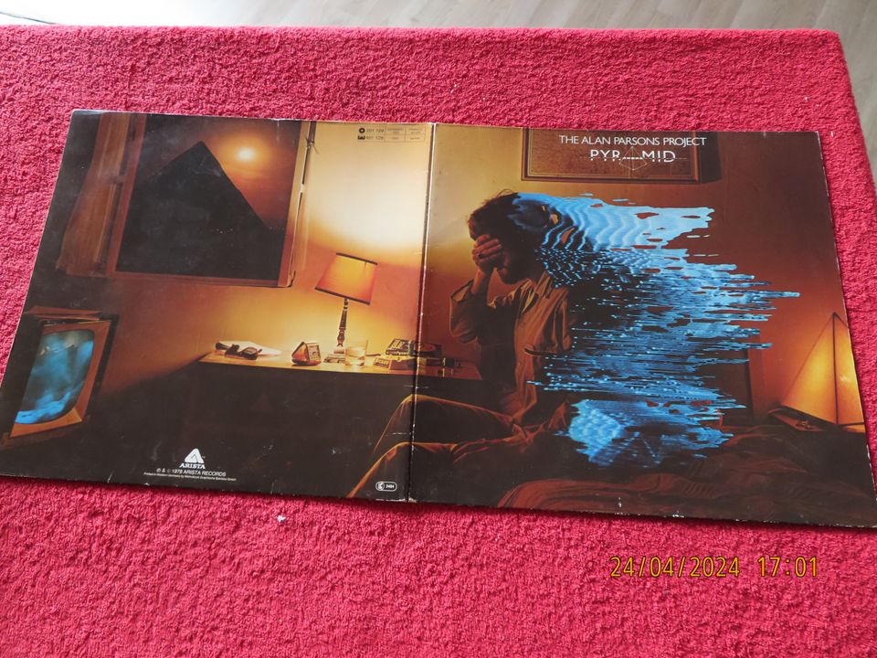 A122 - The Alan Parsons Project – Pyramid -  Prog Rock LP in Moorrege