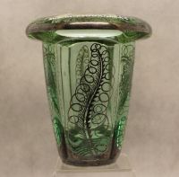 Pierre D´Avesn Art Déco Jugendstil Vase Massivglas Silber Daum Saarland - Völklingen Vorschau