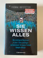 Yvonne Hofstetter, Sie wissen alles! Neuw. Buch. Inkl. Versand. Niedersachsen - Neu Wulmstorf Vorschau