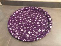 Lila Stern Tablett 40cm Weihnachten Dekotablett Dekoration Bayern - Hirschaid Vorschau