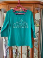 Türkisfarbenes Longsleeve mit 3/4-Arm Nordrhein-Westfalen - Kerpen Vorschau