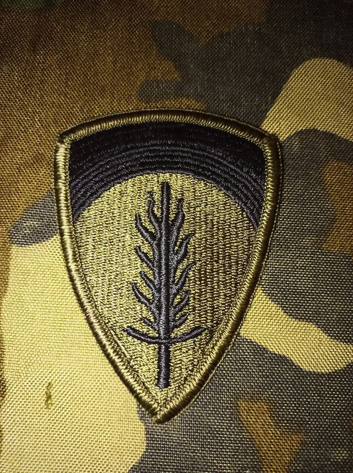 US Army Patch USAREUR, Aufnäher USA SHAEF, Europa in Fulda