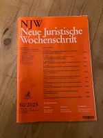 NJW Neue Juristische Wochenschrift Zeitschrift 50 / 2023 Jura Niedersachsen - Osnabrück Vorschau