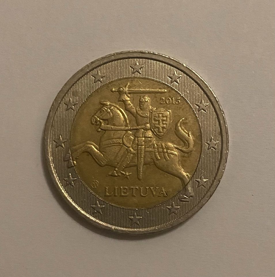 2/1 Euro münze Lietuva in Berlin