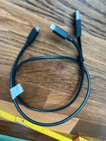 USB C auf USB C mit Adapter auf USB schwarz ca. 1 Meter Stuttgart - Stuttgart-Ost Vorschau