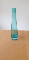 Ikea Vase Blumenvase Flaschenvase Glas blautürkis 23 cm Frankfurt am Main - Nieder-Erlenbach Vorschau