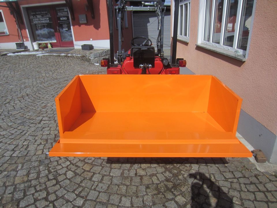 Heck Transport Mulde Kippmulde ECO Ladebox ELLB 150 in Glashütte