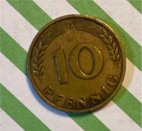 10 Pfennig aus dem Jahr 1949, Prägung G Baden-Württemberg - Tannhausen Vorschau