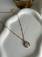 Perlen Halskette aus Edelstahl mit 18K vergoldet Berlin - Mitte Vorschau