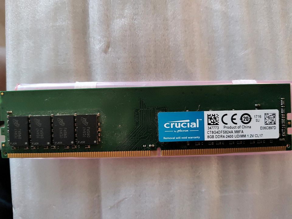 8GB DDR 4 ram in Bernburg (Saale)