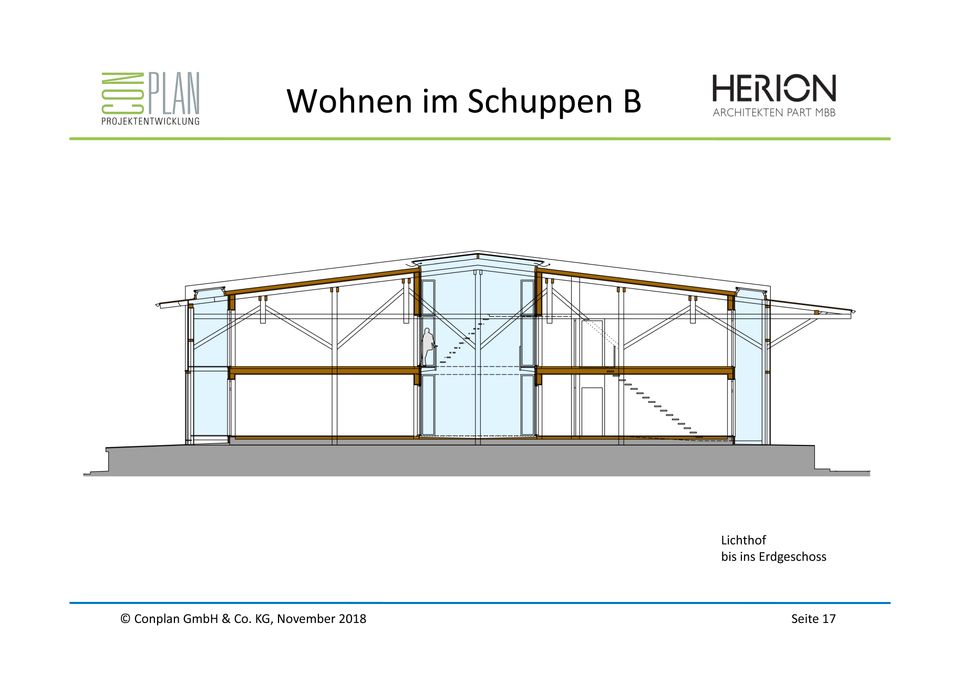 Großzügige 3-Zimmer Wohnung im historischen Hafenschuppenen in Lübeck