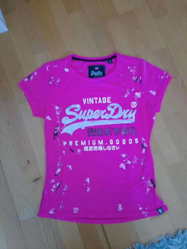 Superdry Shirt Vintage  Gr.M pink in Freiburg im Breisgau