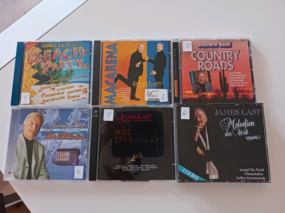 CDs James Last in Saalburg-Ebersdorf