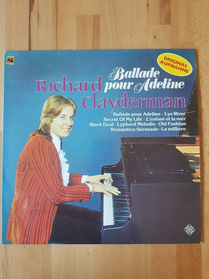 Richard Clayderman "Ballade pour Adeline", LP in Reichertshofen