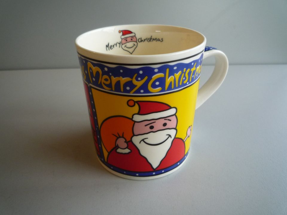 Tasse Merry Christmas, Weihnachten, Weihnachtsmann by Wren in Oberursel (Taunus)