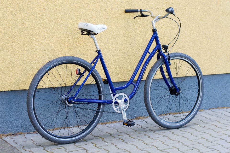 Damenrad Citybike Nabendynamo Nabenschaltung Shimano Nexus 7 blau in Berlin