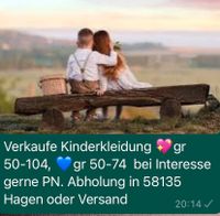 Kinderkleidung Mädchen und Junge Nordrhein-Westfalen - Hagen Vorschau