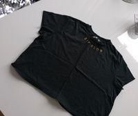 H&M Shirt schwarz Schrift  kastig geschnitten M 38 40 Kreis Ostholstein - Eutin Vorschau