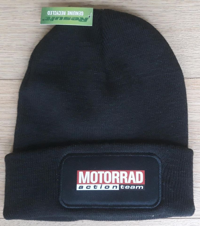 Neu Mütze Beanie Motorrad Actionteam Action Team Chopper M L S in Waltershausen