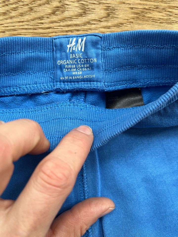 Jogginghose blau von H&M in Größe 68 in München