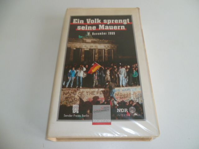 VHS Video-Kassetten Titanic True Lies Mauerfall 9.Nov.1989 in Berlin