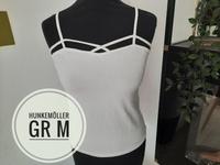 Hunkemöller Spaghetti Träger Top weiß Oberteil Gr M Niedersachsen - Garbsen Vorschau