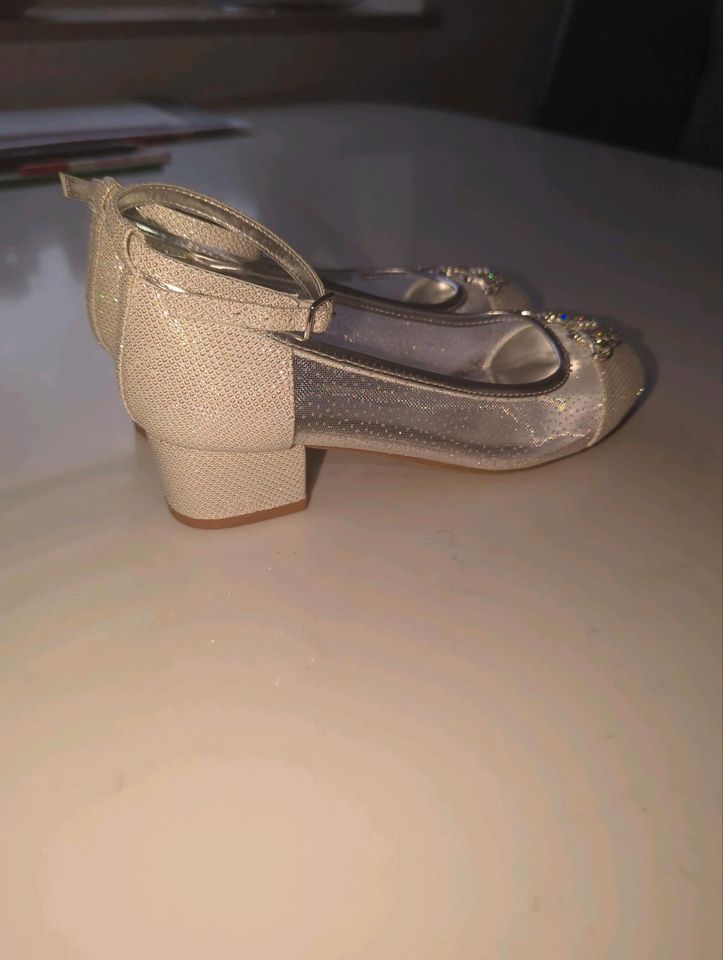 Neu Monsoon London Schuhe Glitzer Strass Perlen Kommunion gr. 36 in Hattingen