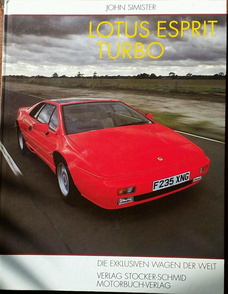 Buch Luxusauto  Auto Lotus Esprit Turbo in Wunstorf