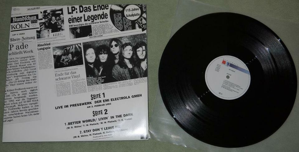 Axxis LP - The Big Thrill - Live im Presswerk - Promo - in Bad Reichenhall