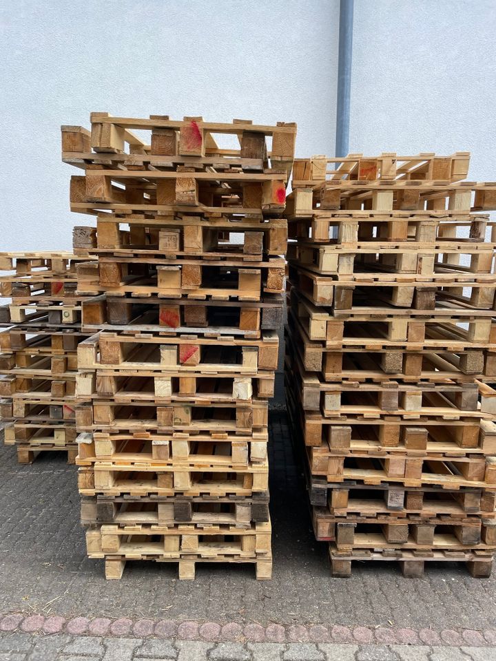 Holzpaletten 1,2x0,8m Einwegpaletten leichtbau gebraucht Paletten in München
