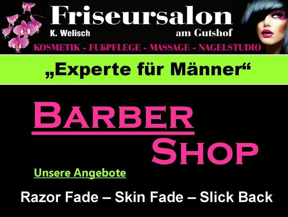 Friseur - Kosmetik - Fußpflege - Massage - Nagelstudio in Lauchhammer