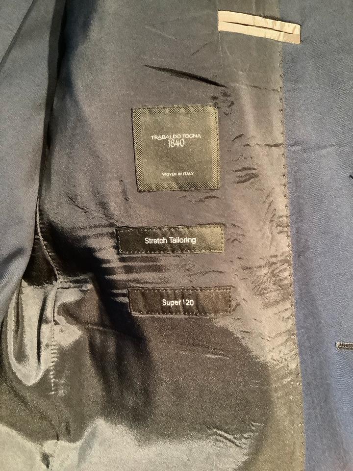 HUGO BOSS Herren Anzug Business Gr. 52 dunkelblau - slim fit in Darmstadt