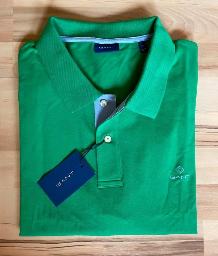 NEU! Gant Herren Polo Shirt 3XL XXXL amazon green grün hellblau in Sachsen  - Haselbachtal | eBay Kleinanzeigen ist jetzt Kleinanzeigen