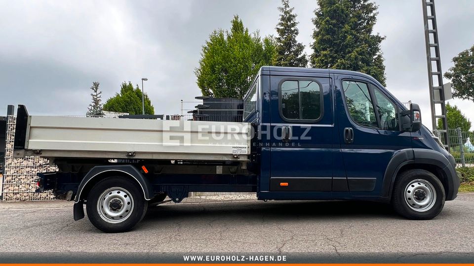 Dreiseitenkipper Fiat Ducato 2.3 Maxi DOKA 7-Sitzer nur 55 tkm in Hagen