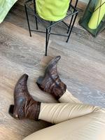 Cowboy Boots Vintage Leder 38 braun Bayern - Seubersdorf Vorschau