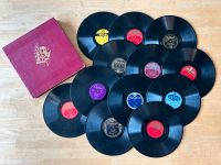 12 Schellackplatten in Album (rot) mit Jazz, Swing, Blues usw. Nordrhein-Westfalen - Oberhausen Vorschau