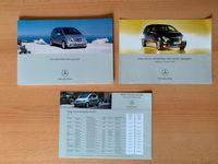 Autoprospekt "Die Limousinen der A-Klasse" von Mercedes-Benz Hessen - Riedstadt Vorschau