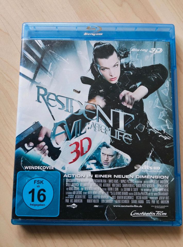 Blu Ray Resident Evil Afterlife in Kösching