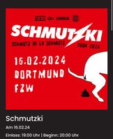Biete 3 Tickets für Schmutzki Dortmund - Wambel Vorschau