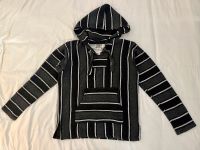 Schwarz gestreifter Vintage Pullover aus Mexiko in S Pankow - Prenzlauer Berg Vorschau