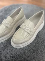 Schuhe Beige/Weiß Nordrhein-Westfalen - Soest Vorschau