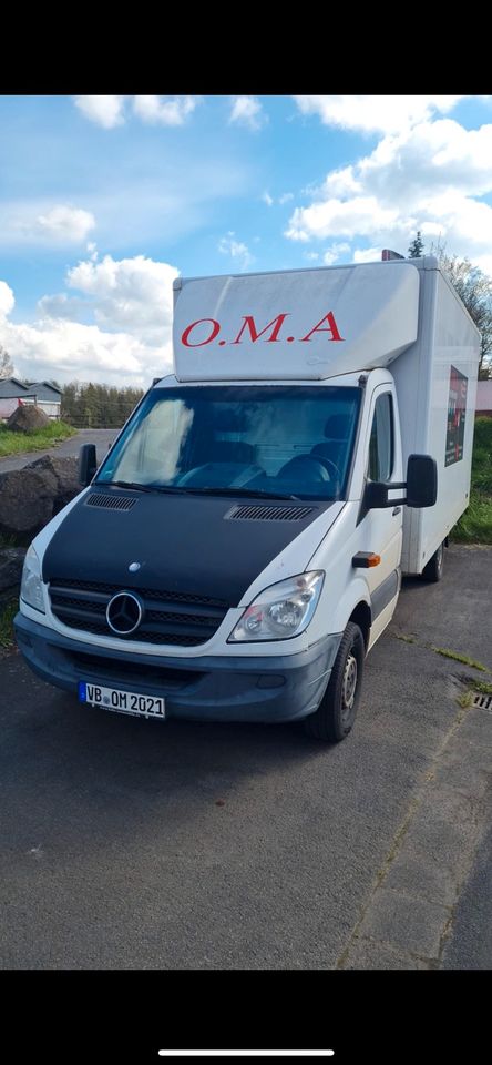 Mercedes Sprinter 313 Cdi Koffer Maxi Lang Transporter MwSt Top in Alsfeld