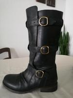 Stiefel/Bikerboots mit Schnallen von Bronx Nürnberg (Mittelfr) - Südstadt Vorschau