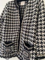 Zara Cardigan M schwarz weiß kariert Strickjacke Essen - Bredeney Vorschau