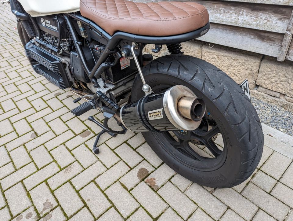 BMW K100 Umbau Café Racer scrambler in Grabfeld-Exdorf